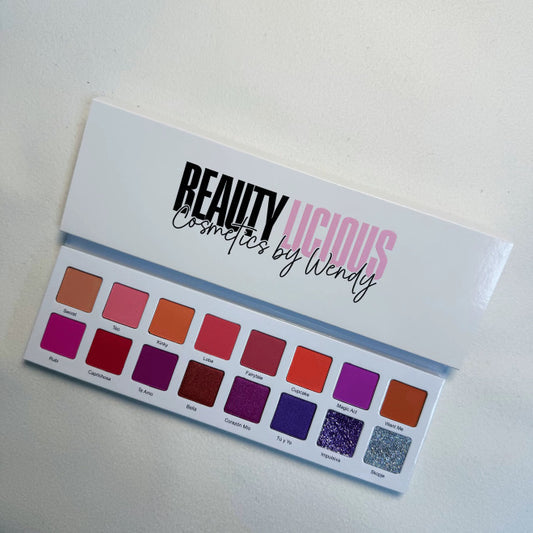 White Eyeshadow Palette (16 colors)