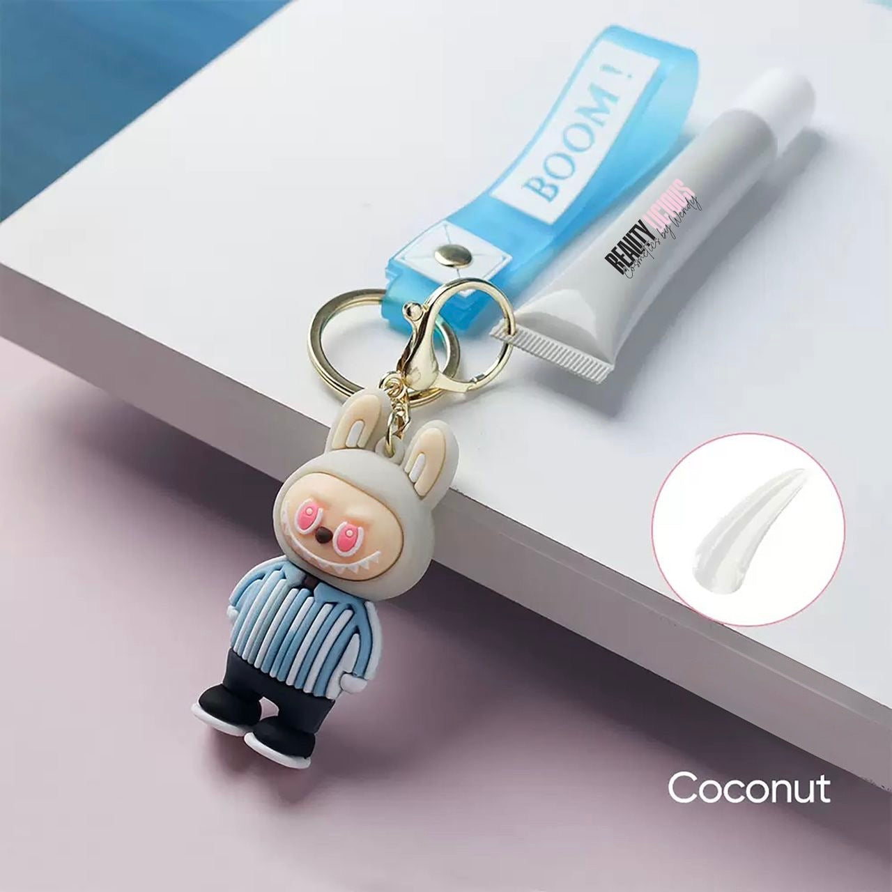 Lip Gloss with Keychain