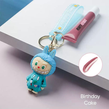 Lip Gloss with Keychain