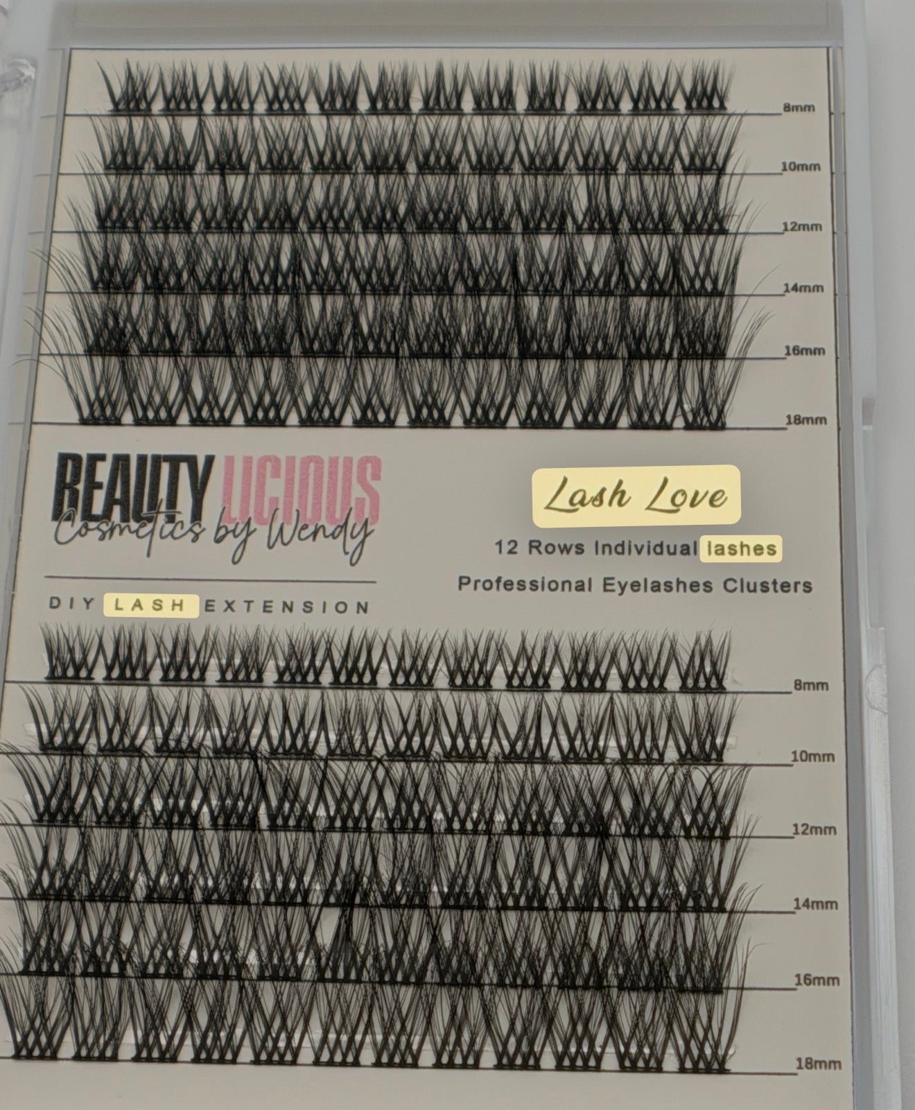 Lash Clusters Set